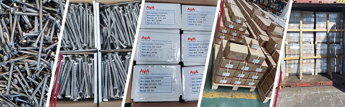 Hexagon Cap Nuts packing