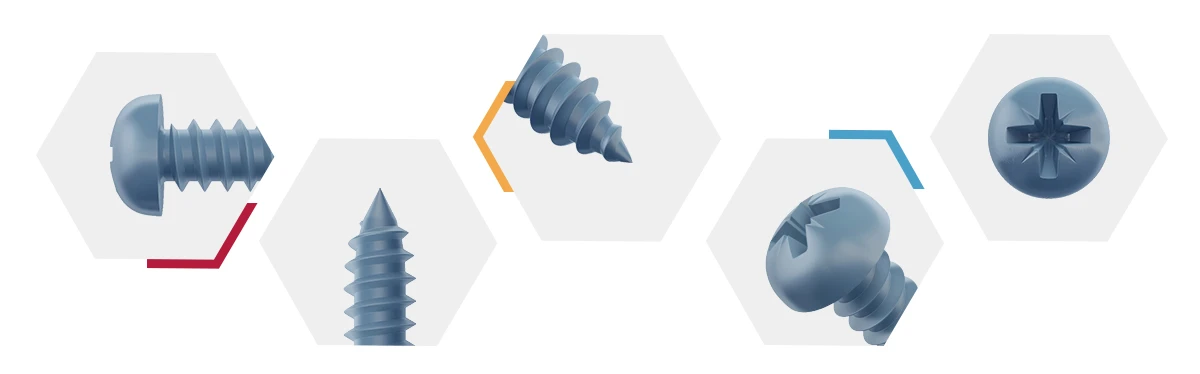 Pan Head Pozi Screws-AYA Fasteners-detail